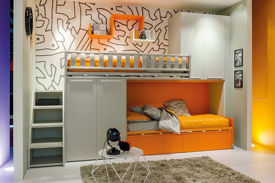 Guida all'acquisto di un letto a castello: soluzioni Moretti Compact