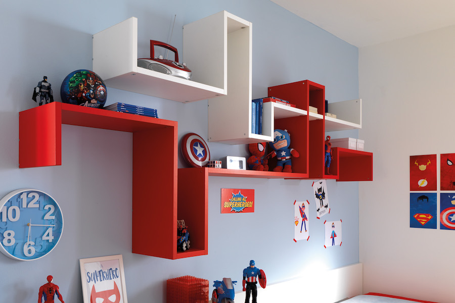 Mobili intelligenti: libreria componibile Moretti Compact