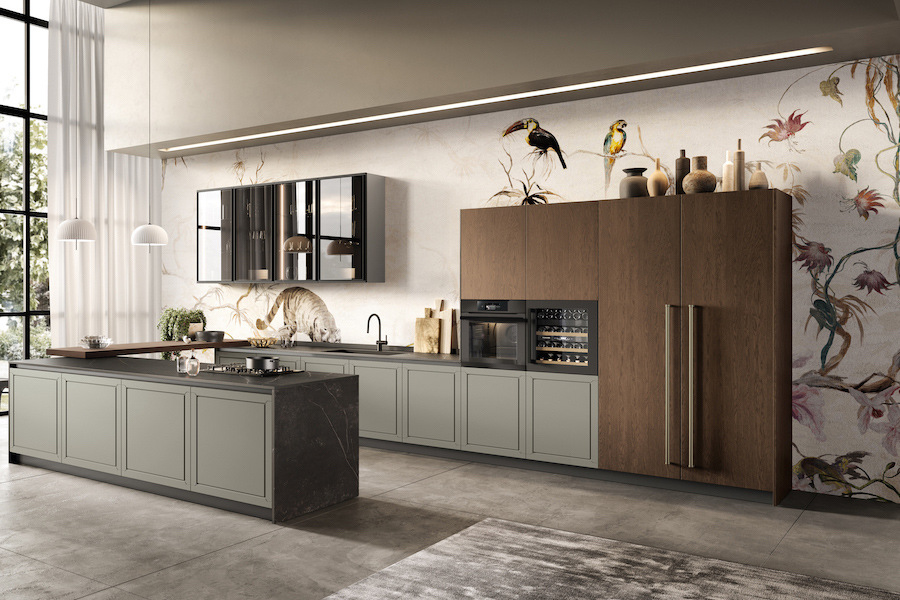 Stile cucina Moretti Compact Myriad isola