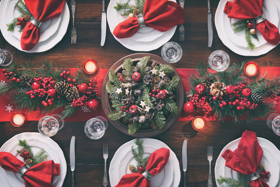 Come addobbare cucina Natale luci